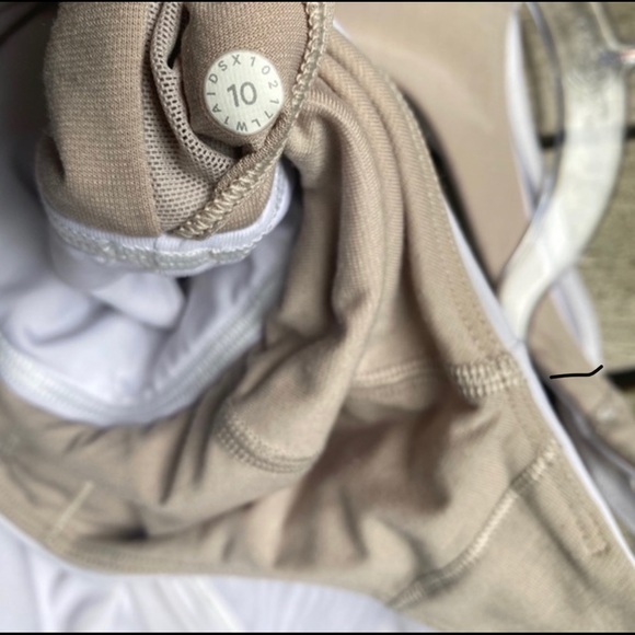 LULULEMON White Racer Back Athletic Tank Top - Picture 6 of 6